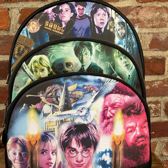 Lounge fly Harry Potter backpack 14 inch great for any Harry Potter fan net - Picture 3 of 12